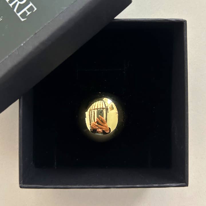 Gouden bolring verstelbaar, 18-karaats verguld voor wholesale door ÉCLAIRE