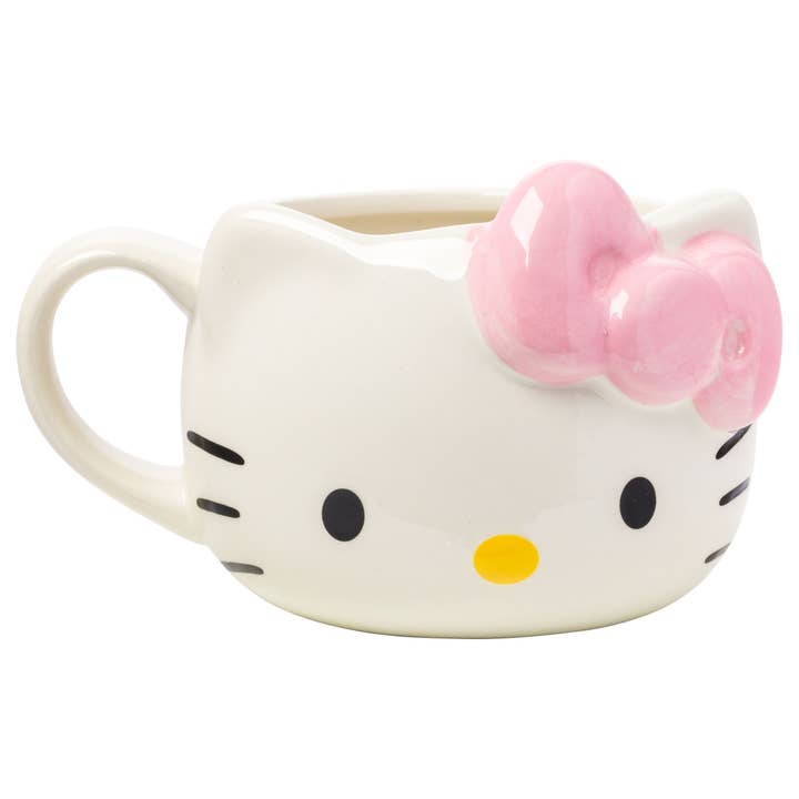 Silver Buffalo - Wholesale Coffee Mug - Hello Kitty 20oz Sculpted Mug1