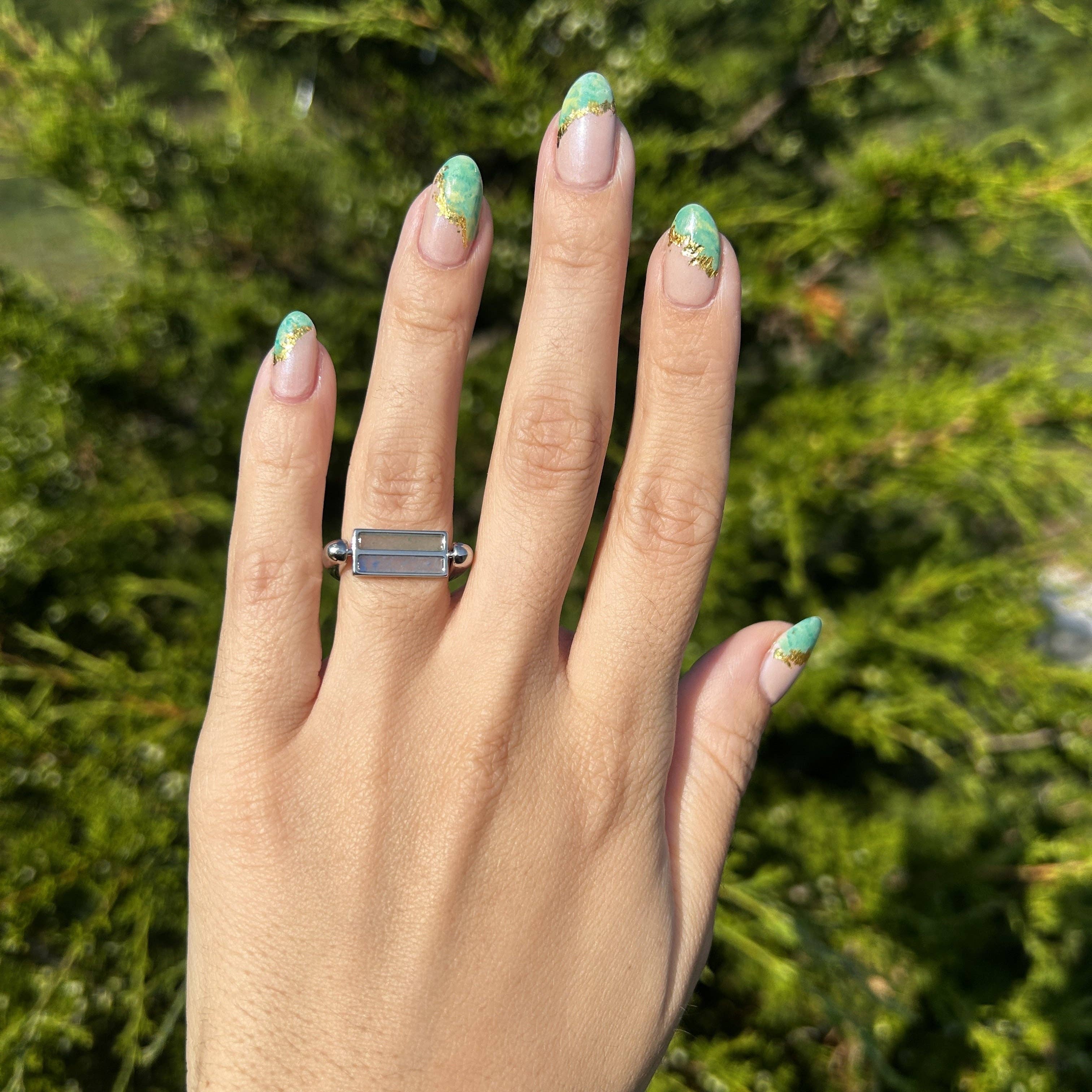 CONQUERing - Wholesale Individual Charm/Pendant - Balance & Bravery SoulStack™ StrataBar™1