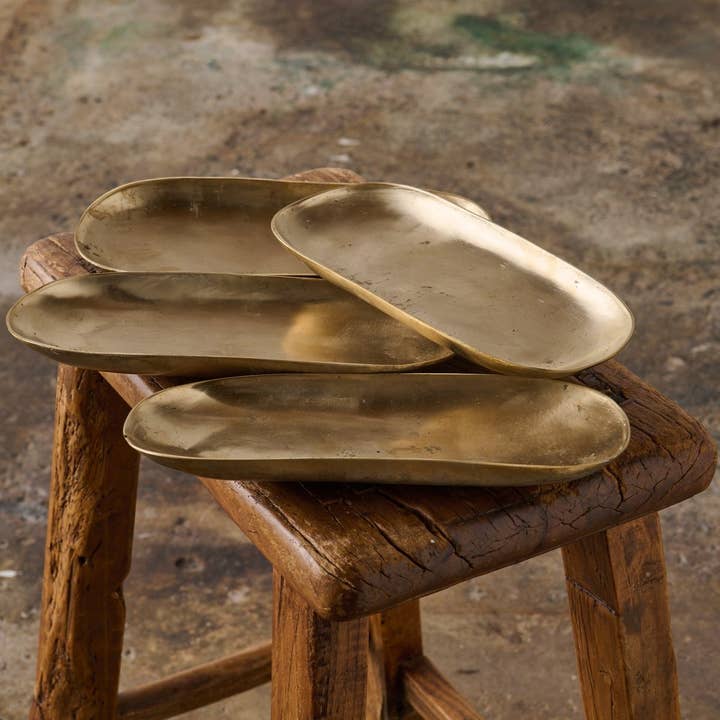 JADE AND MAY - Wholesale Decorative Tray - Brass Tray3