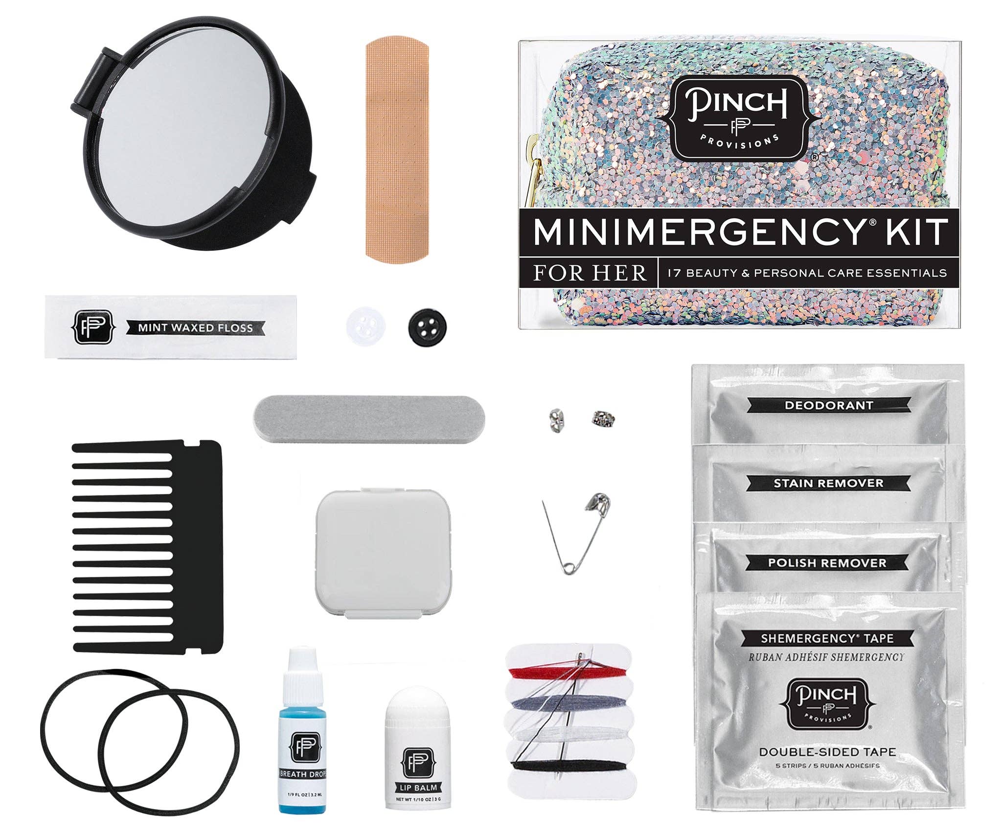 Pinch Provisions - Vente Pochette – femme - Kit de Secours Minimergency Moonstone5