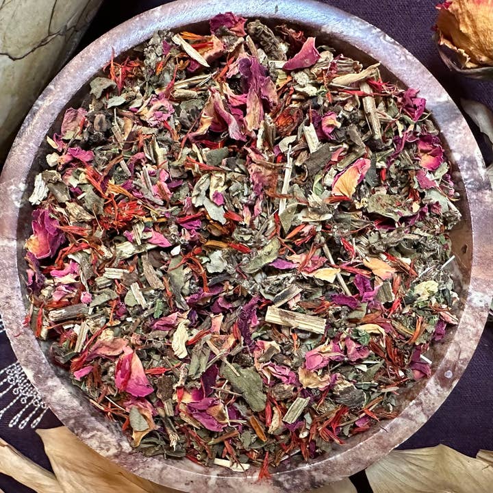 Travel Protection Herbal Blend, All Natural Blend, Incense for wholesale by Triple Goddess Craft