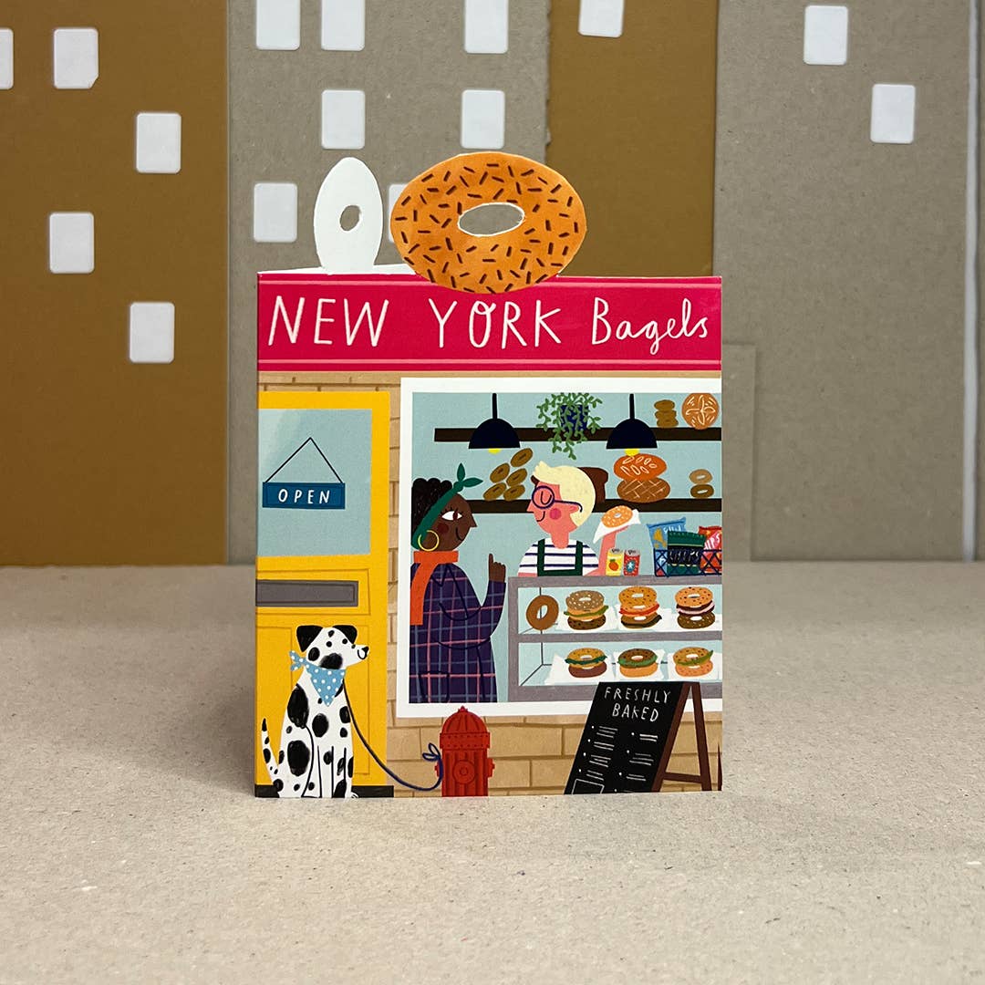 Jolly Awesome - Wholesale Everyday Greeting Card - NEW YORK BAGELS A6 Card0