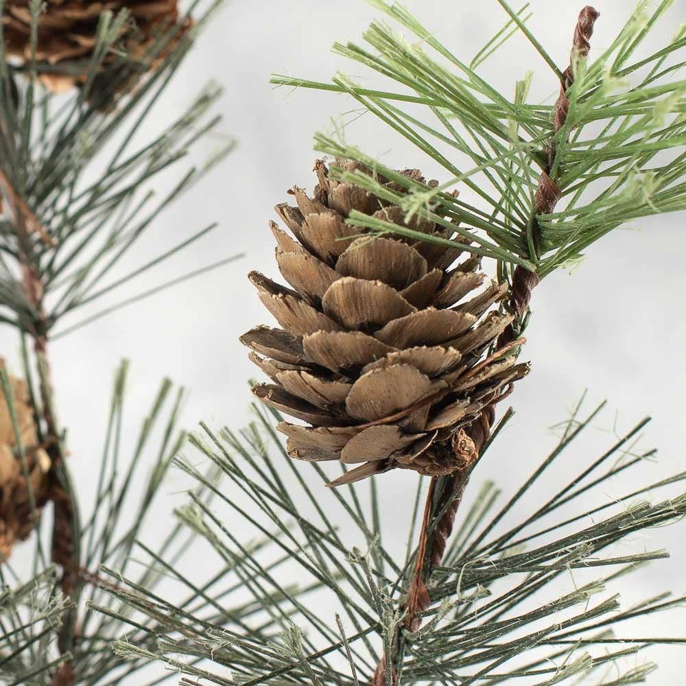 Factory Direct Craft - Wholesale Artificial Plant - 15" Artificial Smoky Mountain Pine Spray 2