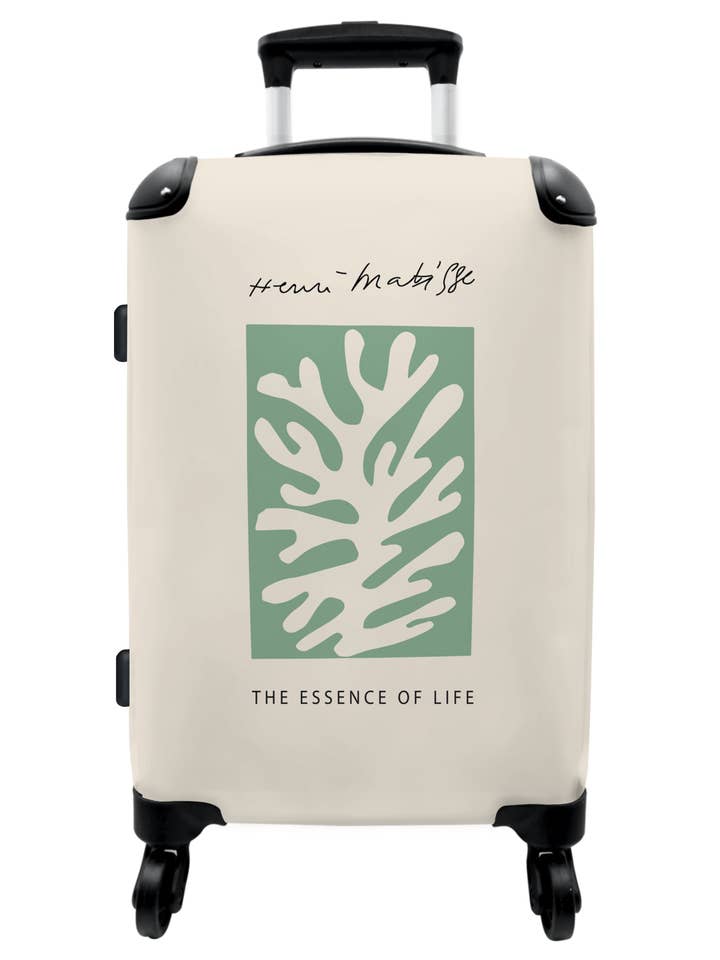 Koffer - Matisse - Kunst - Groen - Koraal - Abstract voor wholesale door MuchoWow