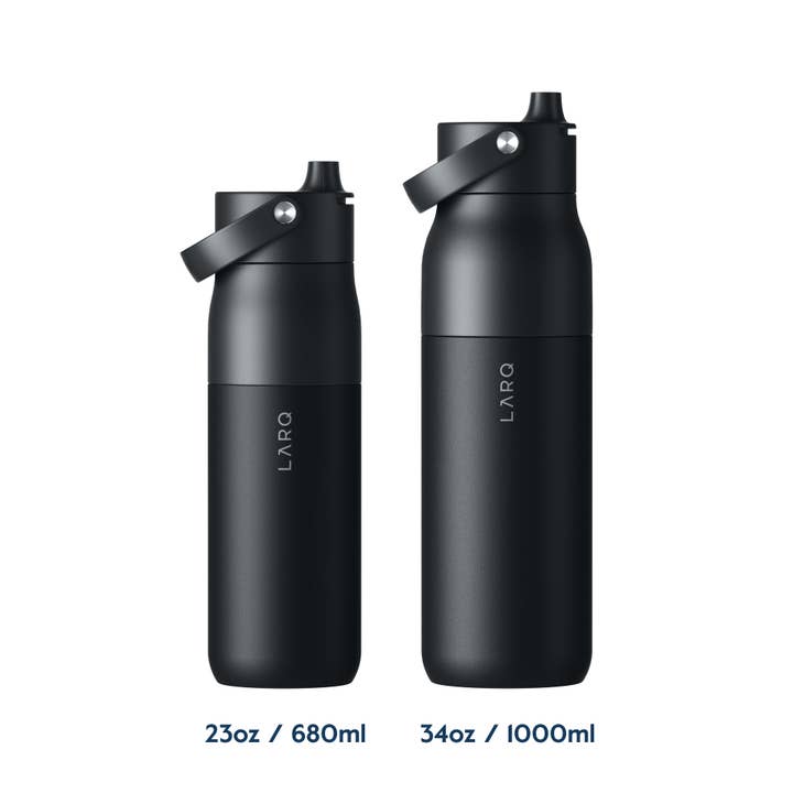 LARQ - Wholesale Water Bottle - LARQ Bottle Swig Top 34oz - Insulated Water Bottle - Obsidian Black1
