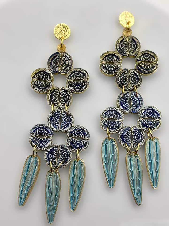 Garden Gala Lite hængelpapirøreringe for engroshandel hos Paper Shaper by Julie