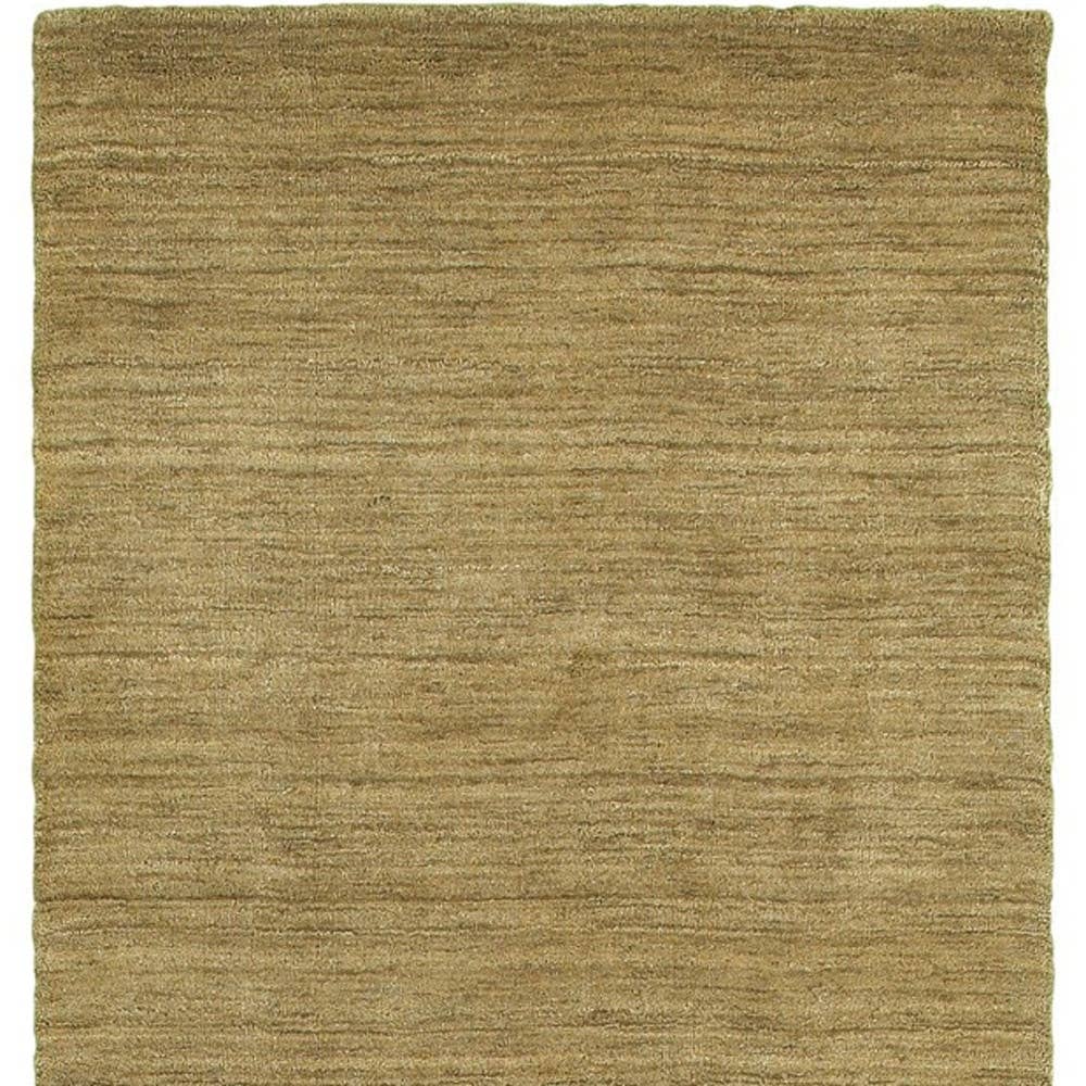 HomeRoots - Wholesale Area Rug - 8' Gold Wool Hand Tufted Runner Rug3