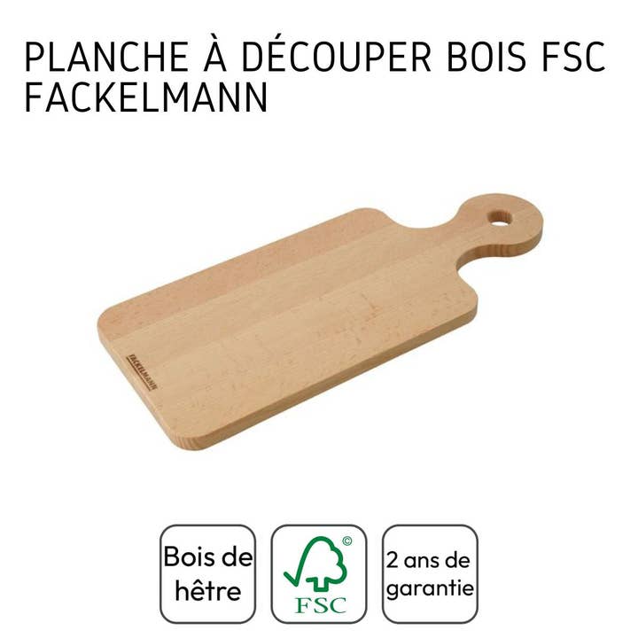 Zenker - Wholesale Cutting Board - Fackelmann Eco Friendly Rectangular Cutting Board 35 x 15 cm3