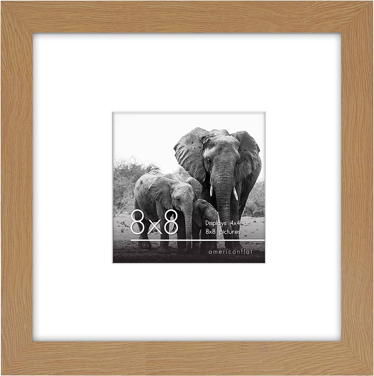 Americanflat - Wholesale Picture Frame - Americanflat Picture Frame with Mat Standard Molding151