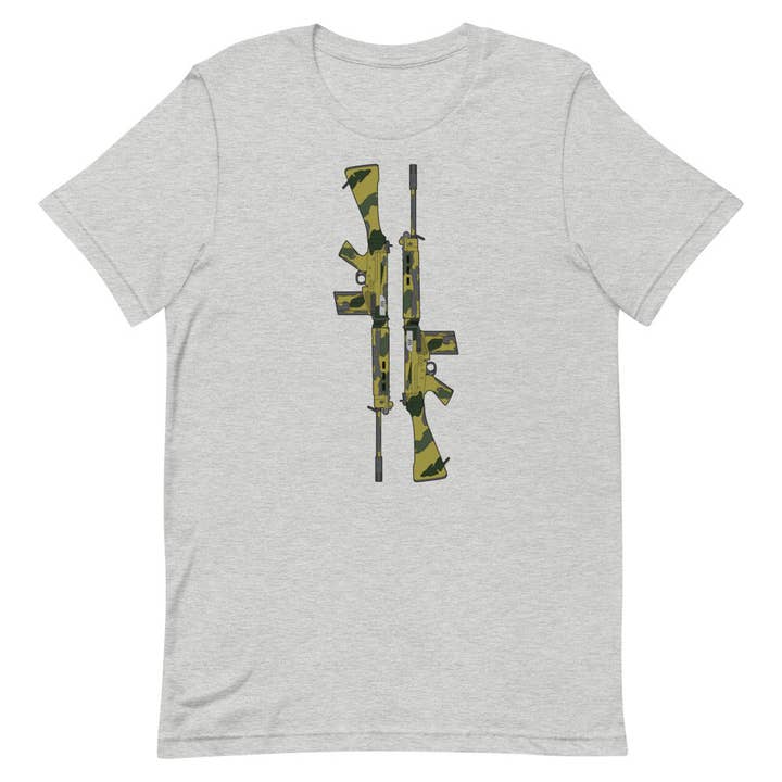 StickThisOn - Wholesale Screen Printed T-Shirt - Unisex - RHODESIAN FAL Shirt