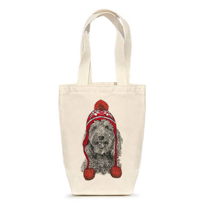 Bolsa de regalo Labradoodle con sombrero para venta al por mayor de Eric & Christopher