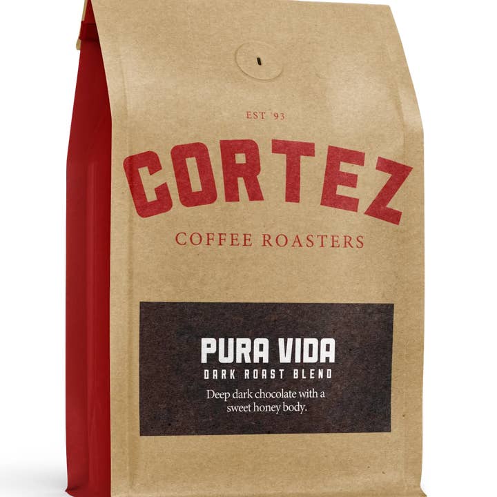 Cortez Coffee Roasters - Wholesale Coffee beans - Pura Vida Dark Roast