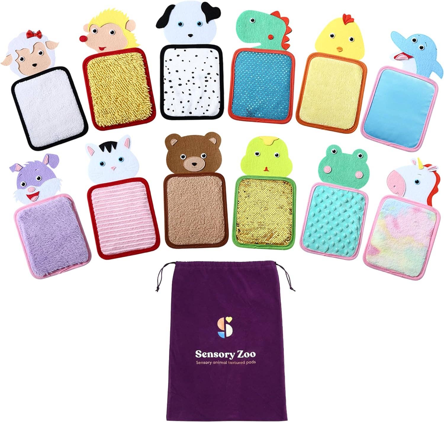 Special Supplies - Wholesale Toy Set - Kids - Special Supplies Sensory Zoo Animal Mats, 10 Sets, Tactile Stimulation for Kids, Supports Autistic and Processing Challenges, Calming and Stimulating Early Learning Play7