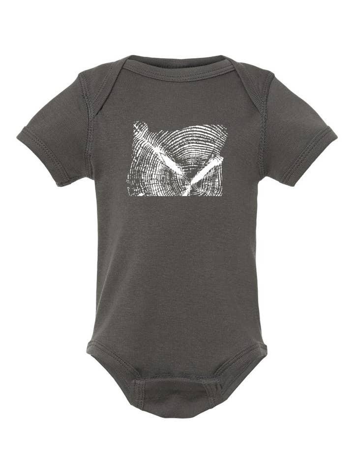 NW Accent - Wholesale Bodysuit (Non-Footed) - Baby - Oregon Tree Onesie