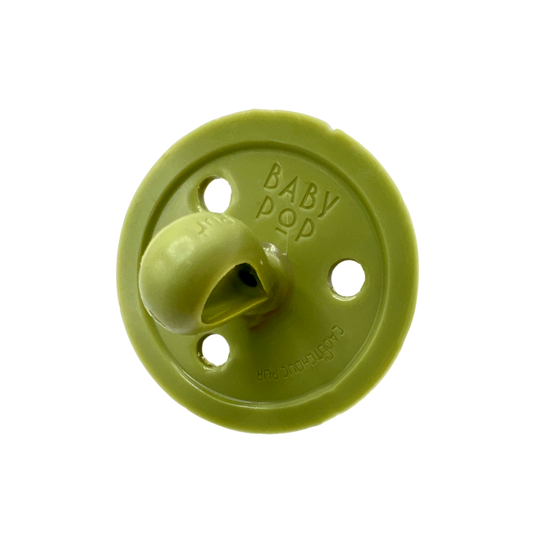 Baby POP - Wholesale Pacifier - Baby - The Round Sage Pacifier Cherry Nipple2