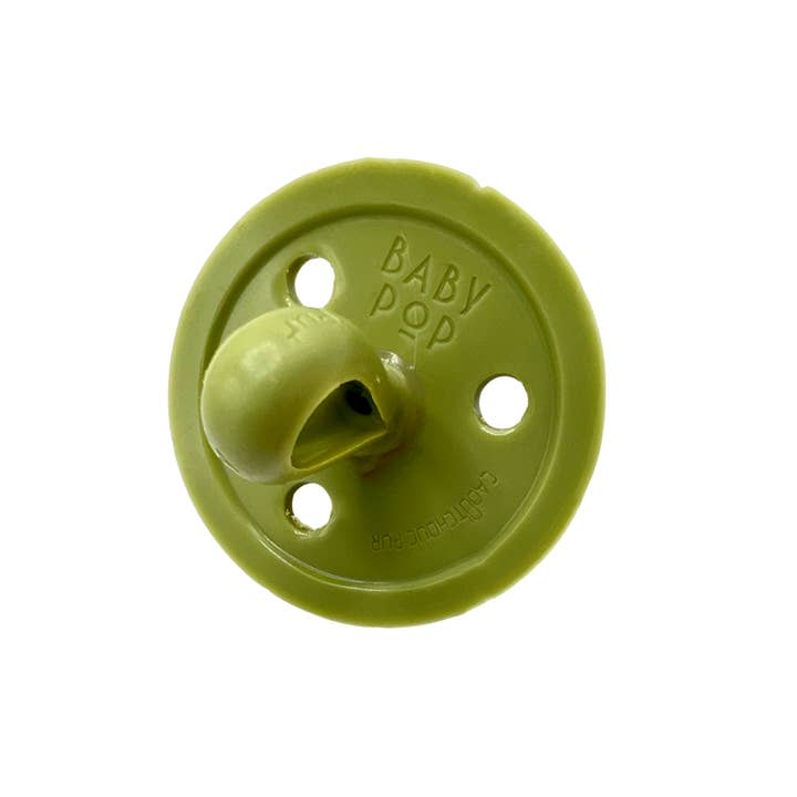 Baby POP - Wholesale Pacifier - Baby - The Round Sage Pacifier Cherry Nipple2