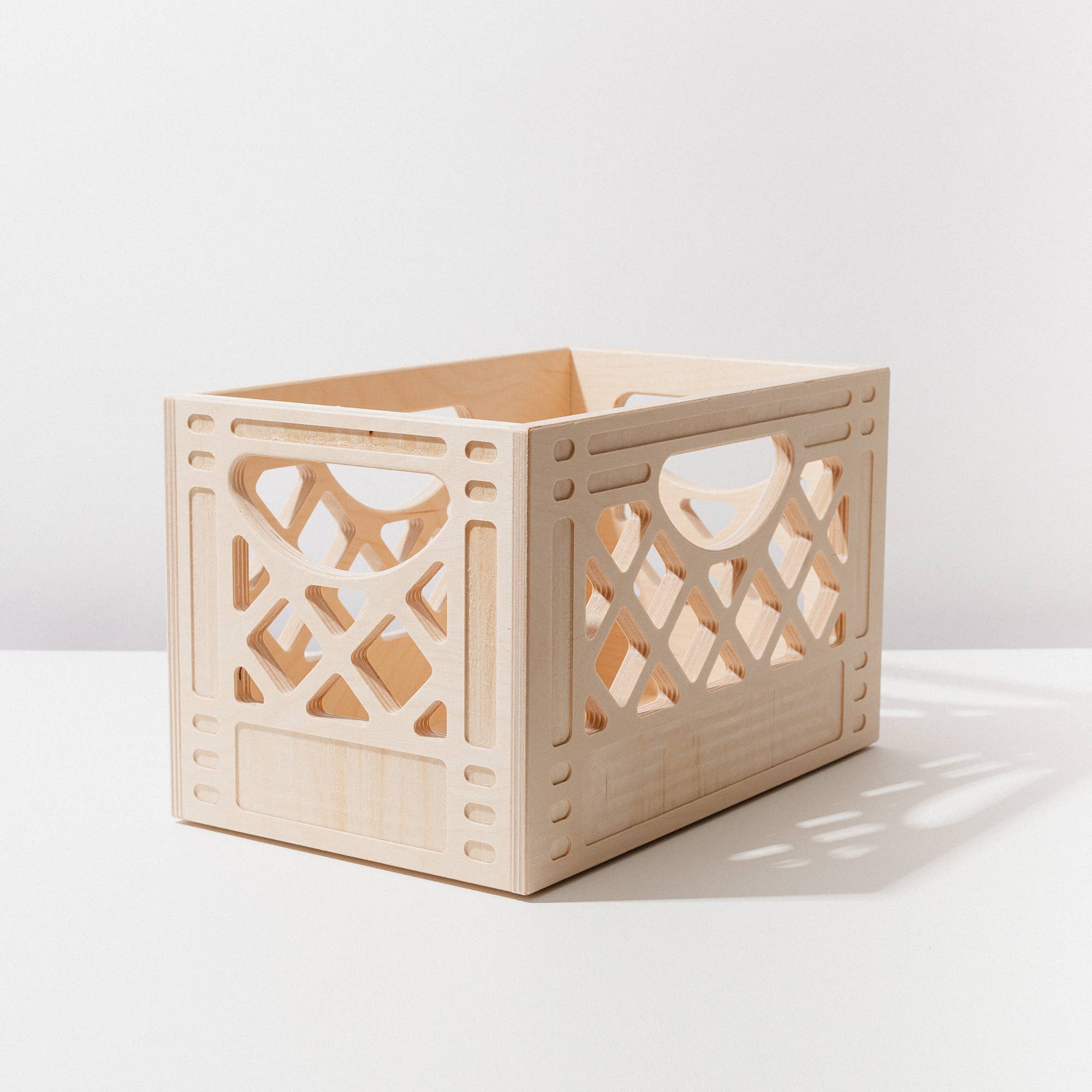 WAAM Industries - Wholesale Storage Bin - Wooden Milk Crate - Classic Browser1