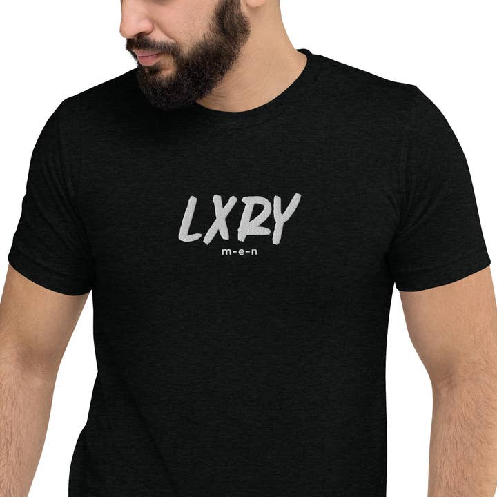 ”LXRY” T-shirt herr för wholesale av SulleTehty.com | MadeForYou.com