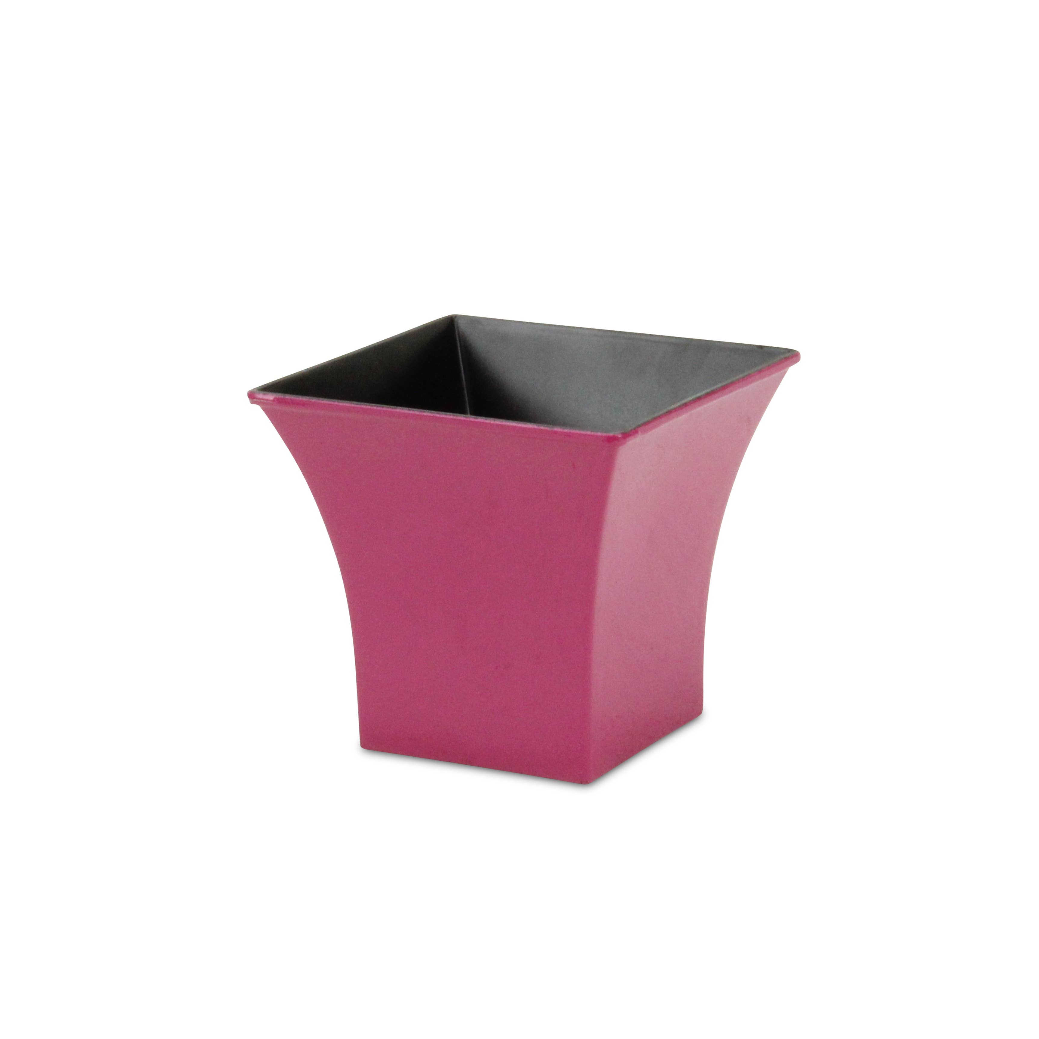 Cheungs Home Decor – wholesale Plant pot – 4.75 Inch Square Tapered Plastic Pot20