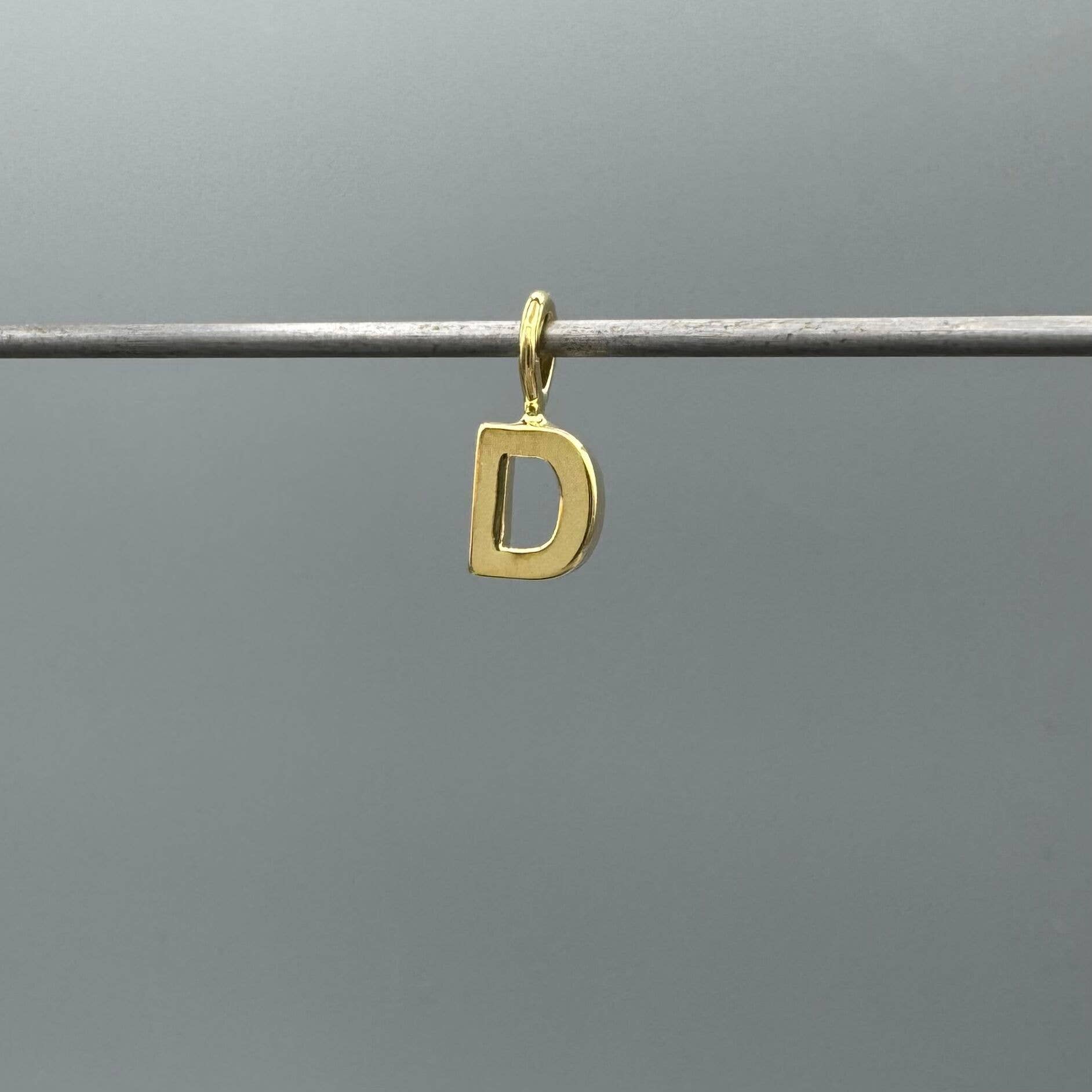 Something Silver - Wholesale Individual Charm/Pendant - Perfect Little Block Letter Initial Charm3