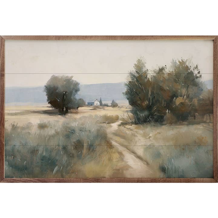 Distant Barn 2 By Nina Blue for wholesale by Kendrick Home