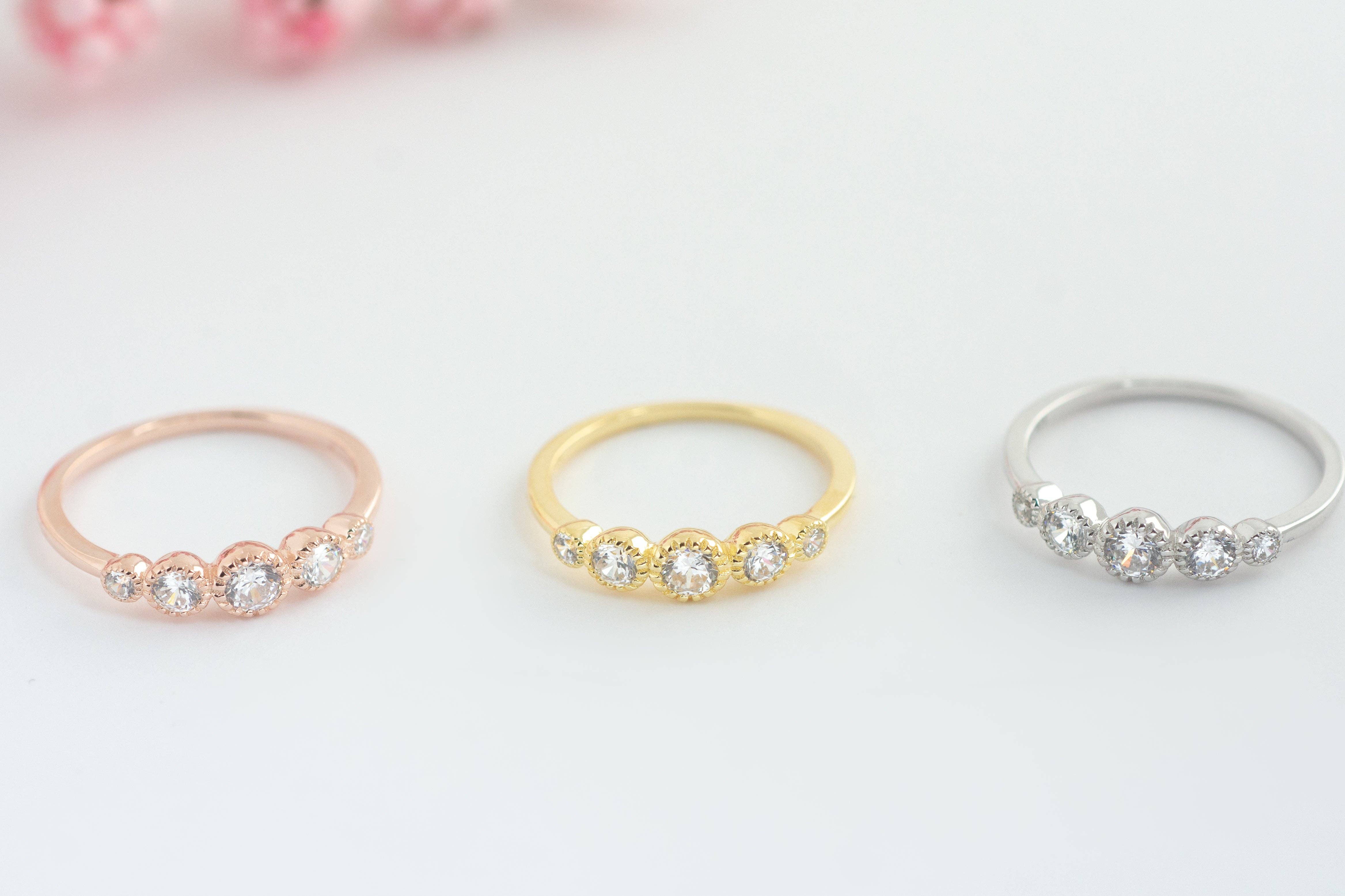 Sami Jewels - Vendita all'ingrosso Anelli multipietra - Anello con castone 54