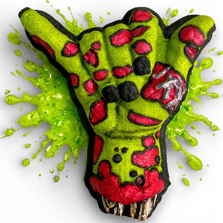 Zombie Hand | Zombie/Undead/Scary/ Horror Bath Bomb for wholesale by Soak + Salt Co