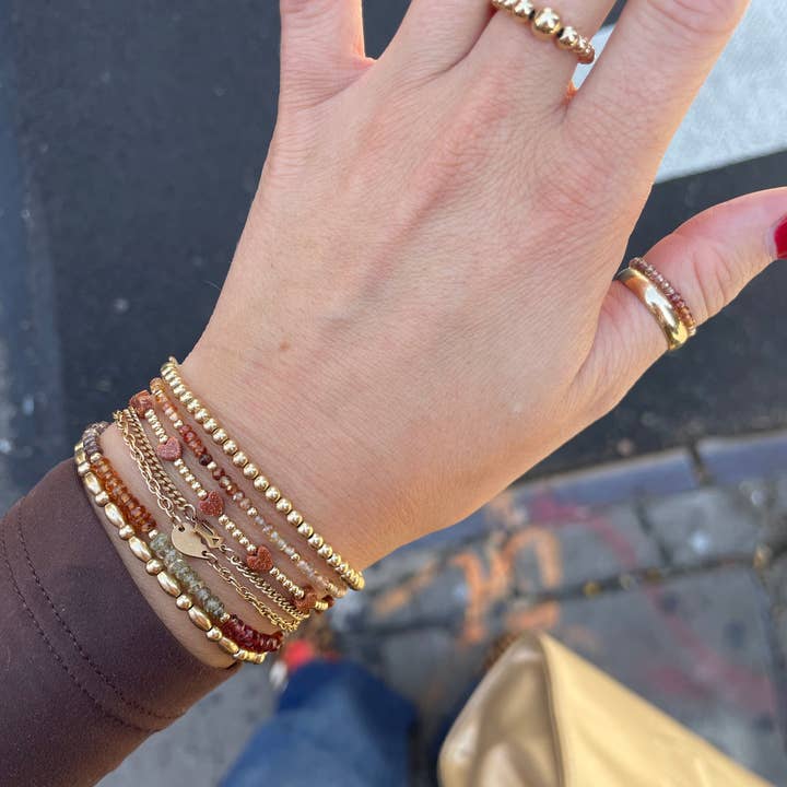 Gioielli By Gabriella - Wholesale Beaded Bracelet - Tundra Sapphire Bracelet2