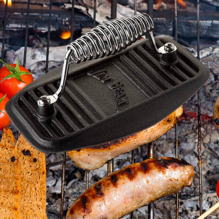 Style Asia - Wholesale Kitchen tool/gadget - Jim Beam 9" Stainless Steel Cast Iron Meat Press8