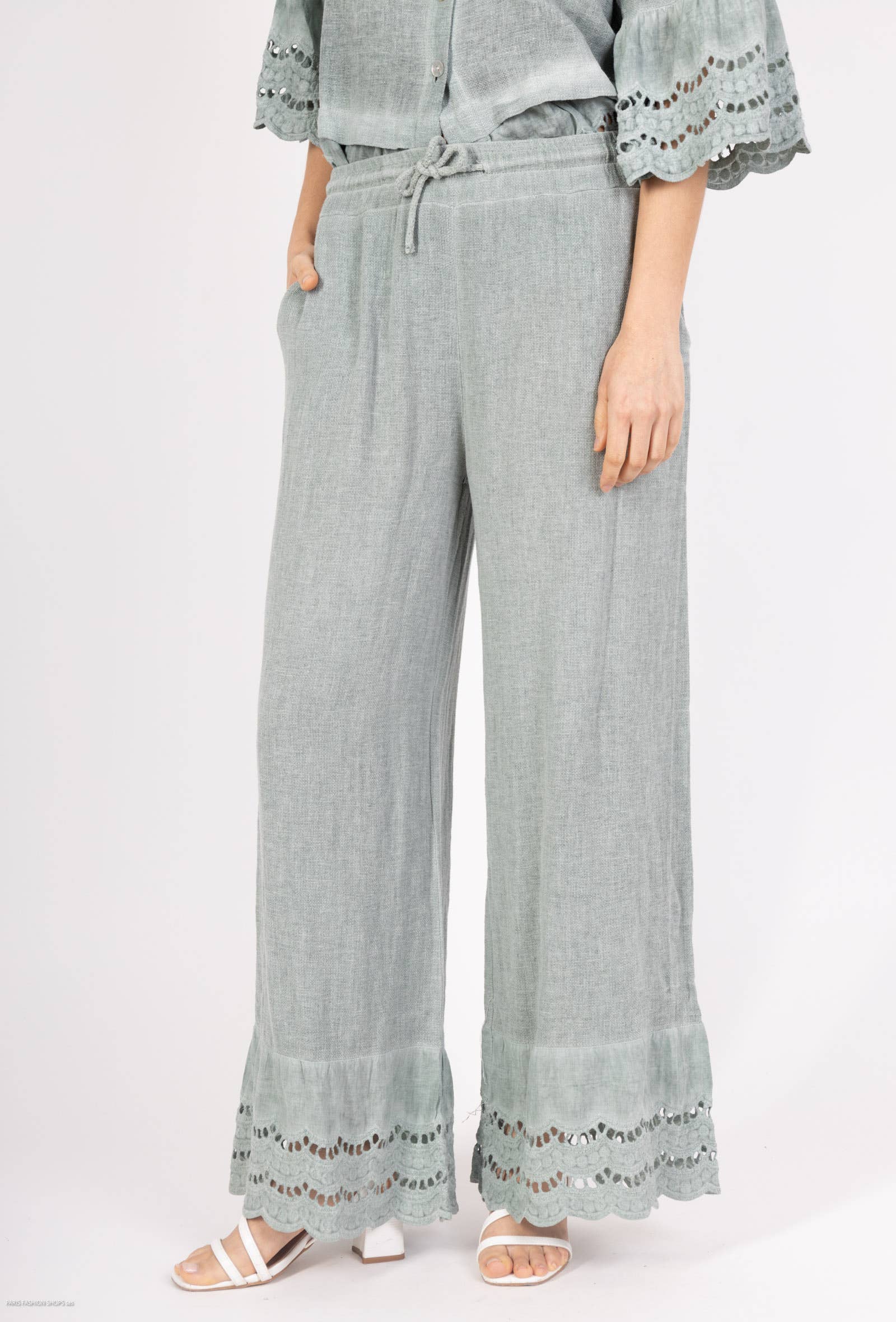 Shyloh - Wholesale Pants - Women's - Embroidered pants 2060311