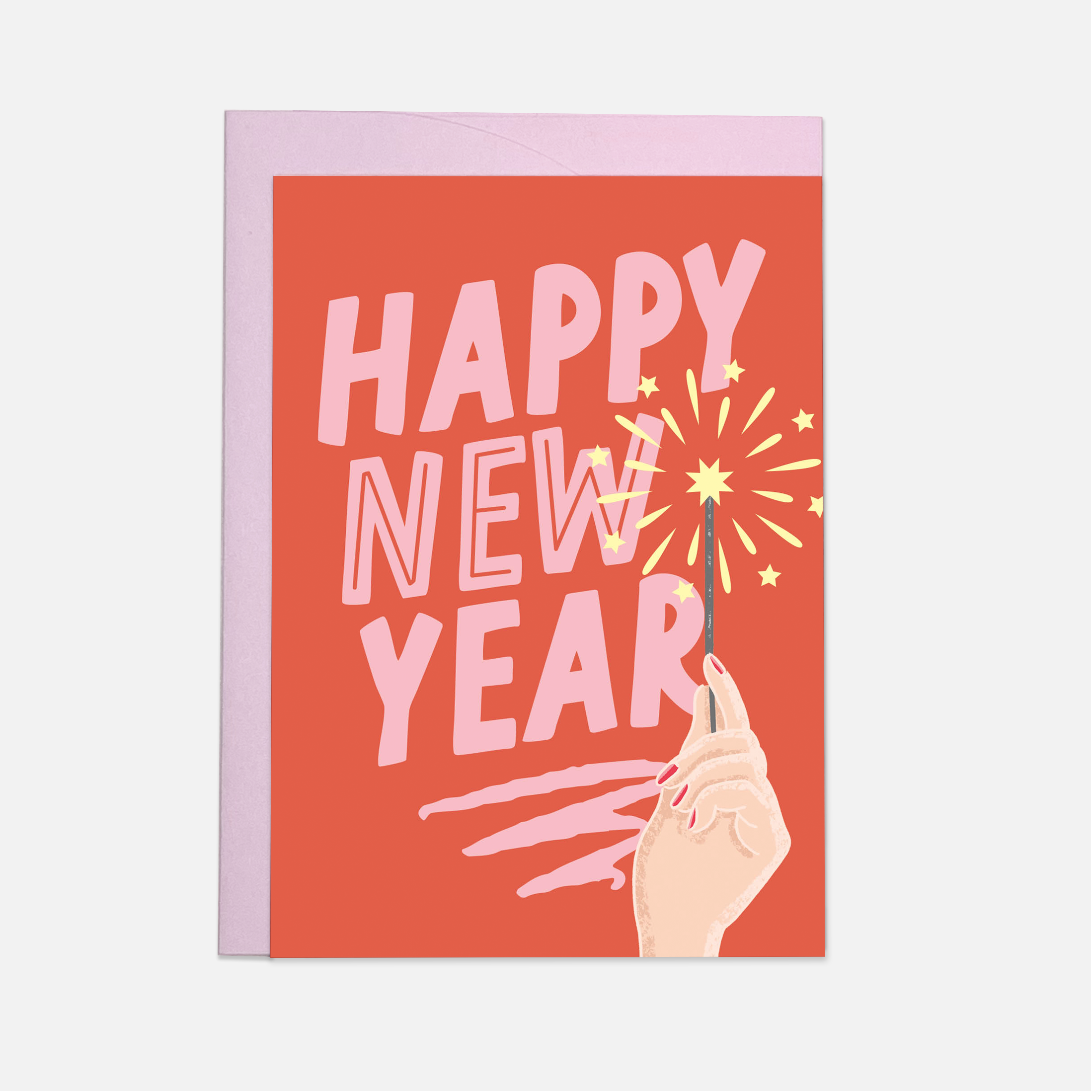 Kaart Blanche – Engroshandel Nytårskort – Nytårskort med gyldent folie - Sparkling new year0