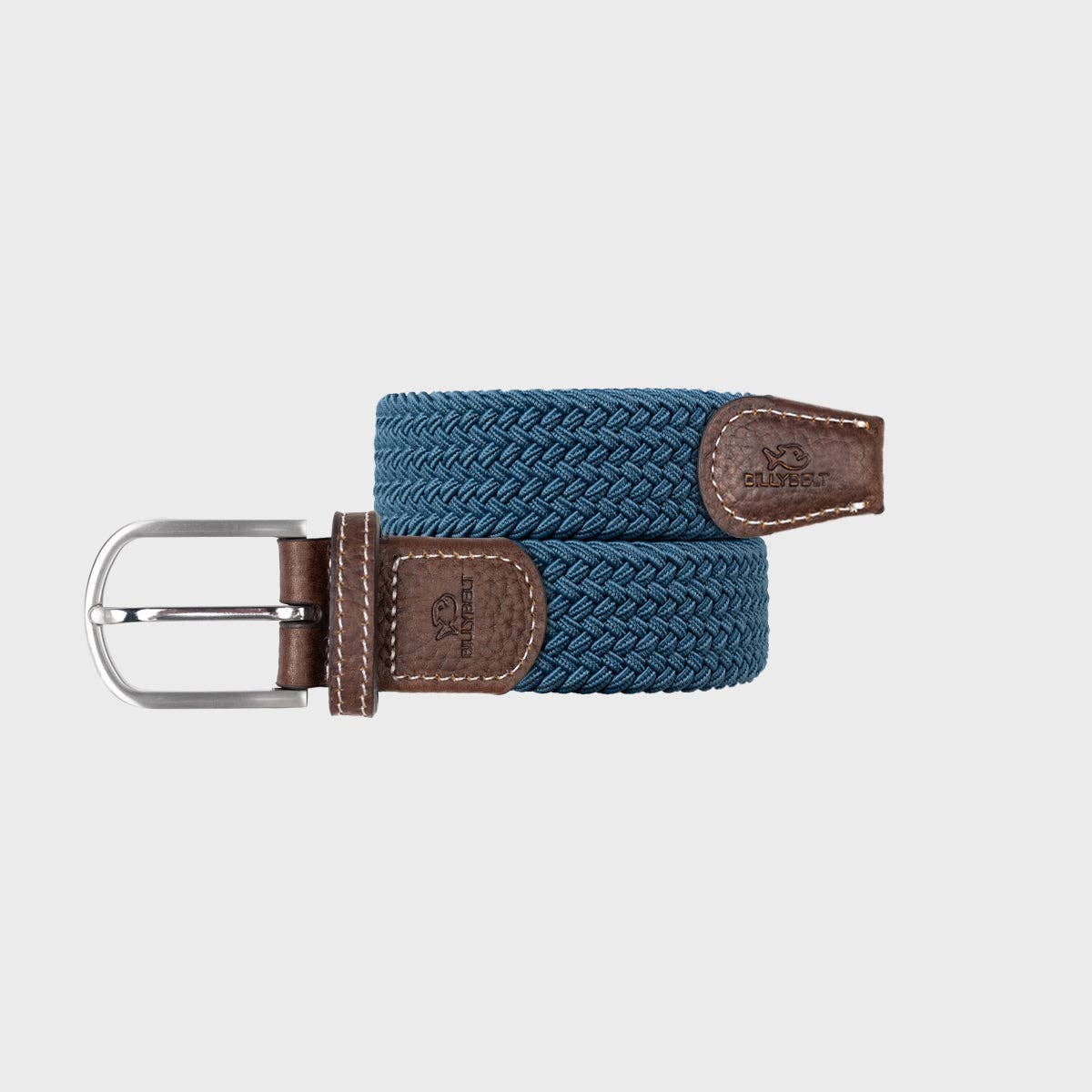 BILLYBELT - Vente Ceinture – homme - Ceinture tressée élastique Bleu Seram0
