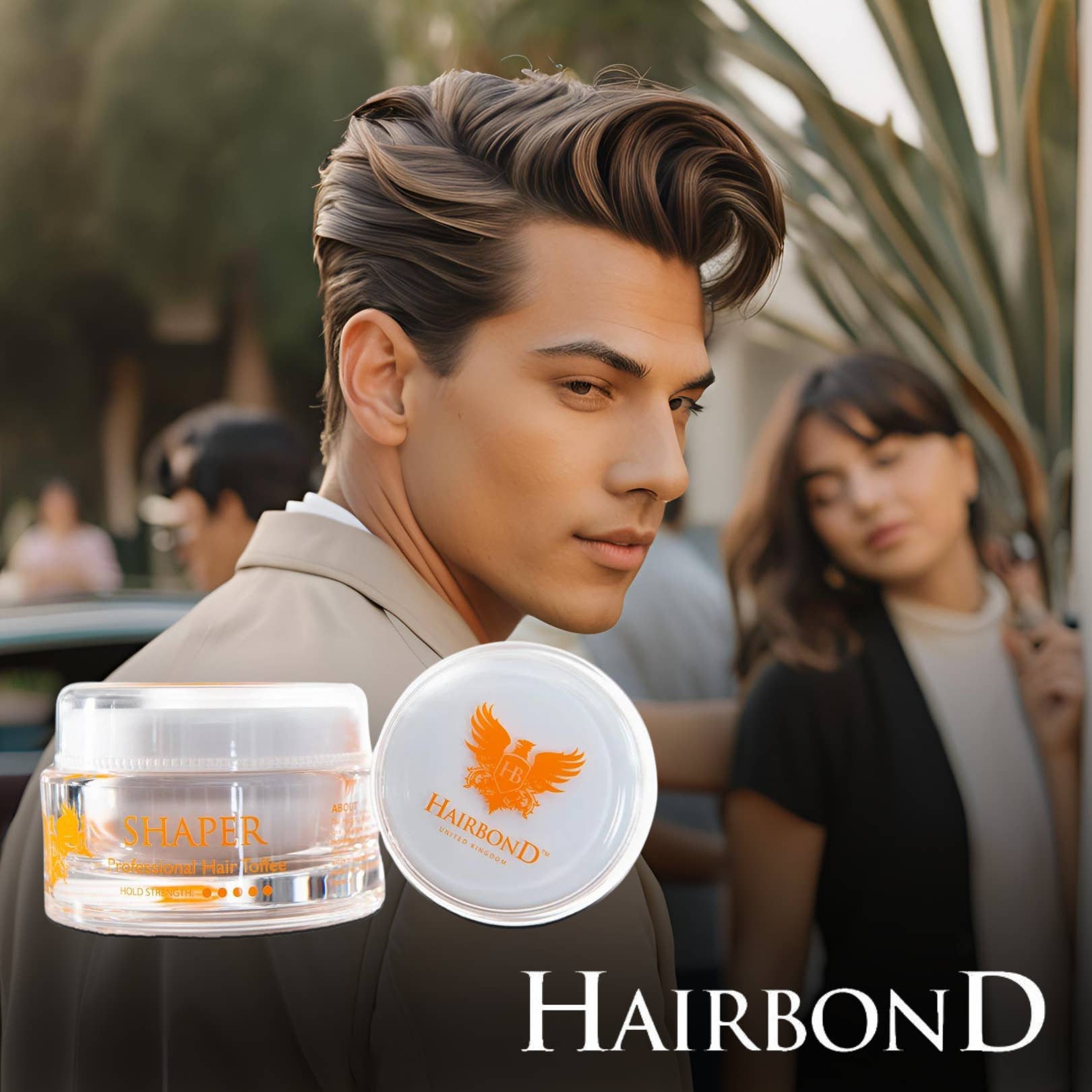 Hairbond United Kingdom - Vendita all'ingrosso Cera per capelli - Uomo - Hairbond Shaper Professional Hair Toffee 100 ml - Cera per capelli uomo6