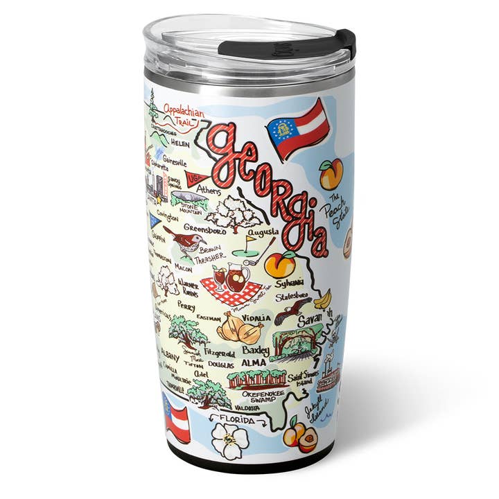 Georgia Tumbler (22oz) for wholesale by Swig Life