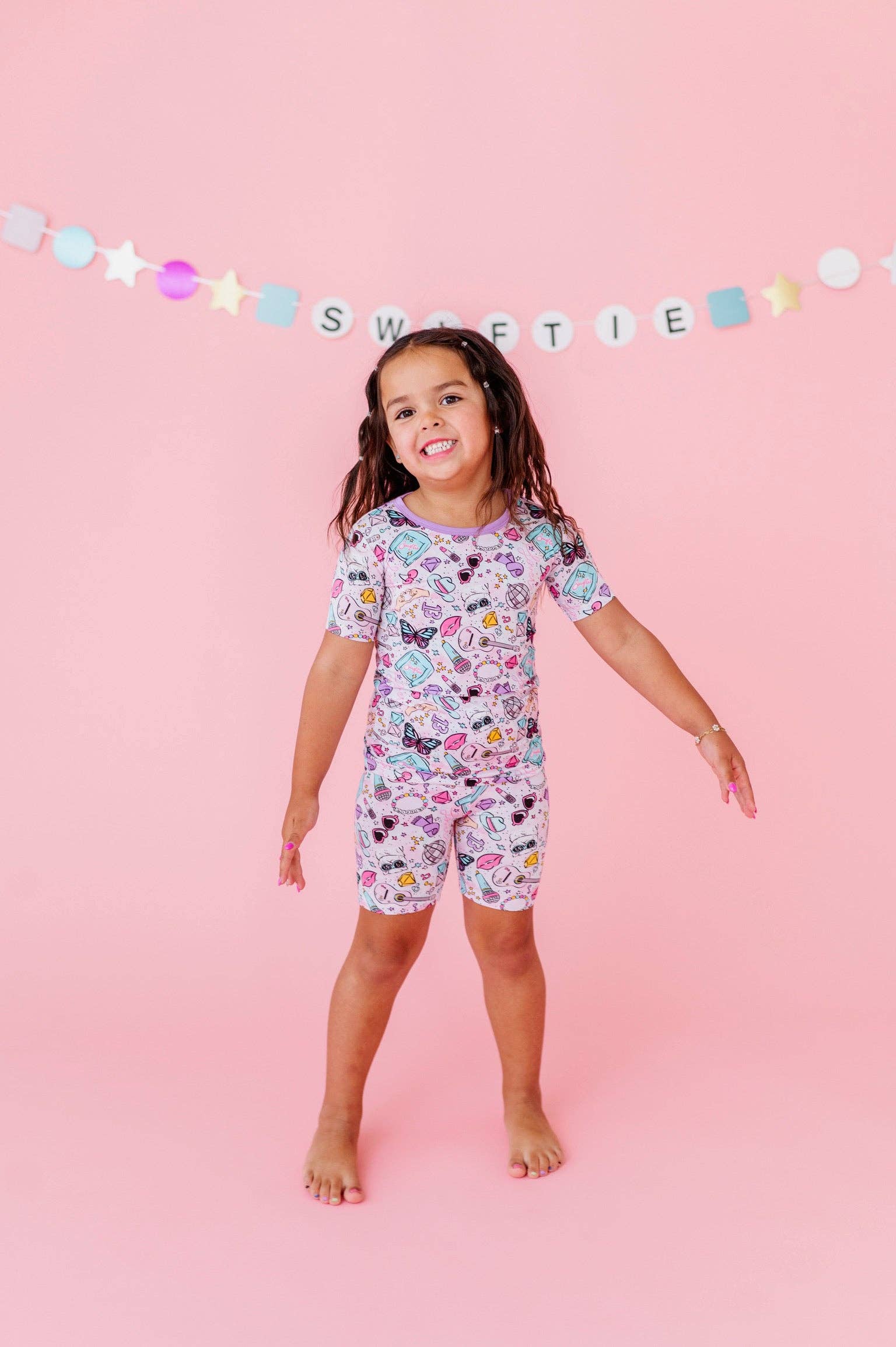 Kiki + Lulu - Wholesale Sleepwear Set - Kids - Look What You Made Me Snooze Kids Shorts Pajamas4