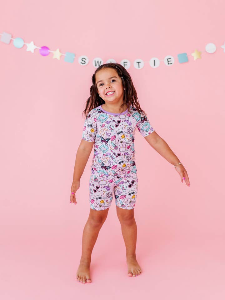 Kiki + Lulu - Wholesale Sleepwear Set - Kids - Look What You Made Me Snooze Kids Shorts Pajamas4