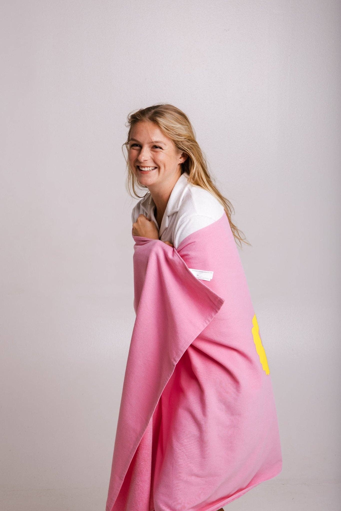 Sossu - Wholesale Beach Towel - Seahorse Peshtemal - Pink1