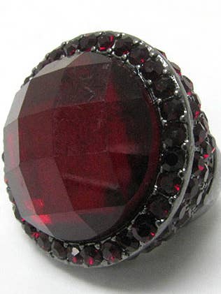 (H203) ANELLO GLAM PUNK ROCK per la vendita all'ingrosso da parte di Jewelry Max