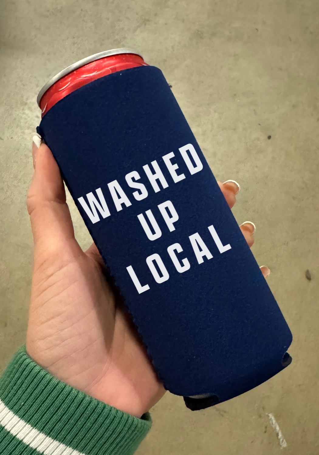 Clover + Cotton Co - Wholesale Drink Huggers & Koozies - Washed Up Local Drink Hugger8