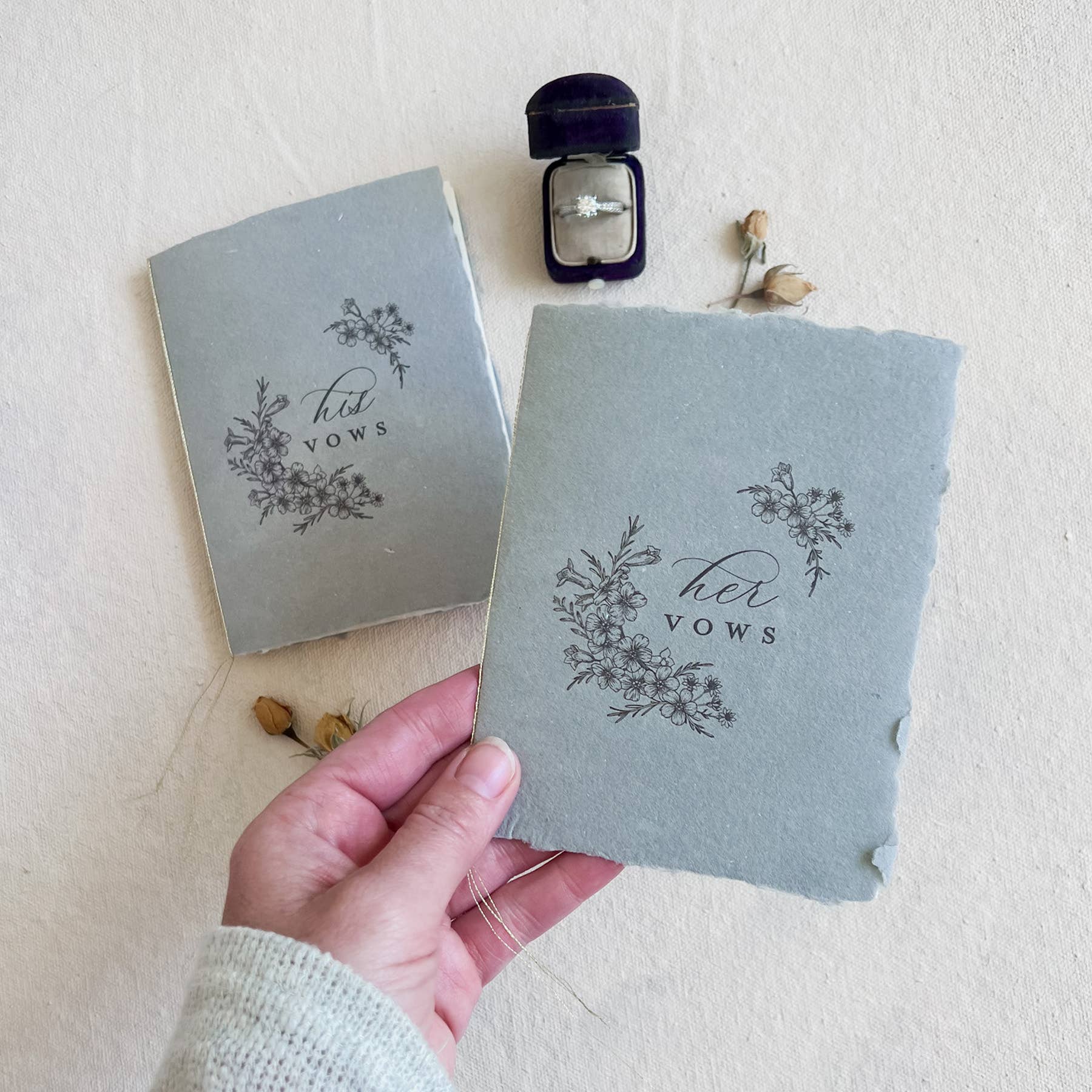 Marfim Livros de votos de casamento para venda a revendedores na Faire1