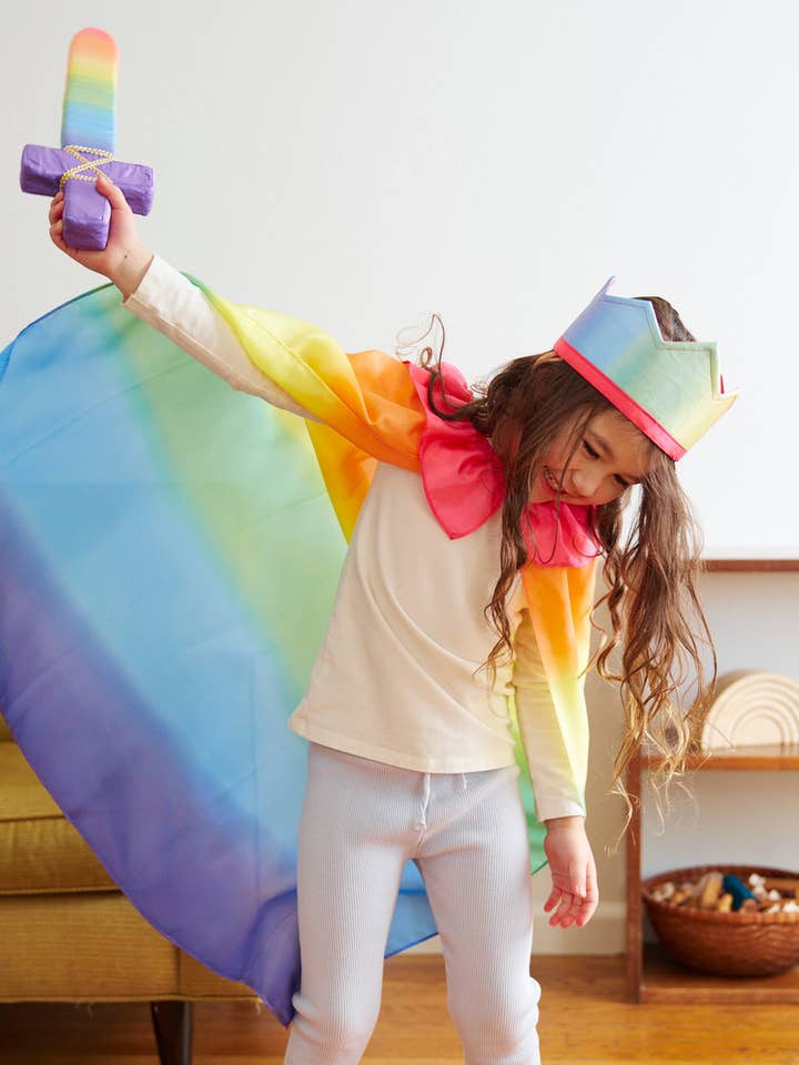 Sarah’s Silks - Venta al por mayor Disfraz - Niños - Espada Suave Arcoíris