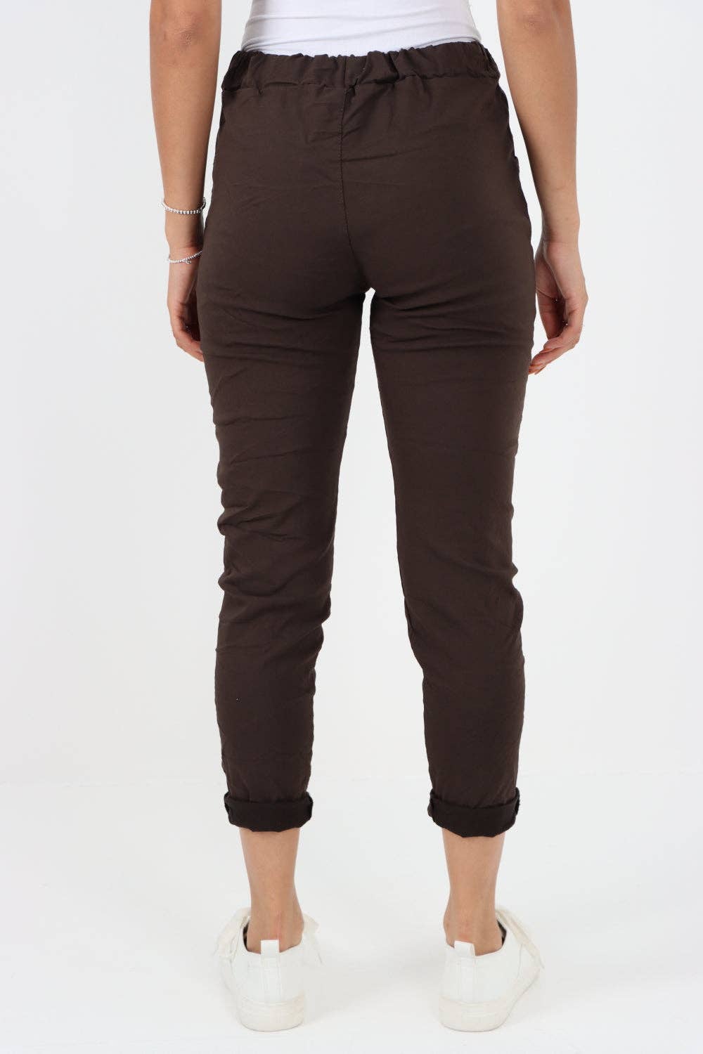 Miss Bold – Großhandel Hose – Damen – Einfarbige Zauberhose für Damen, italienisch, mehrfarbig15