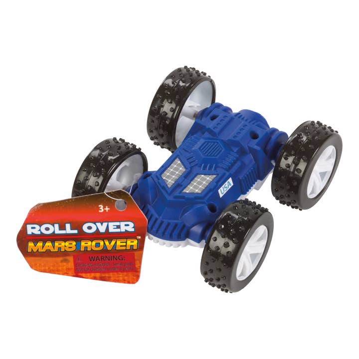 Toysmith - Wholesale Toy Car/Truck - Kids - Roll Over Mars Rover, 4.5" Flip Car, Asst Colors