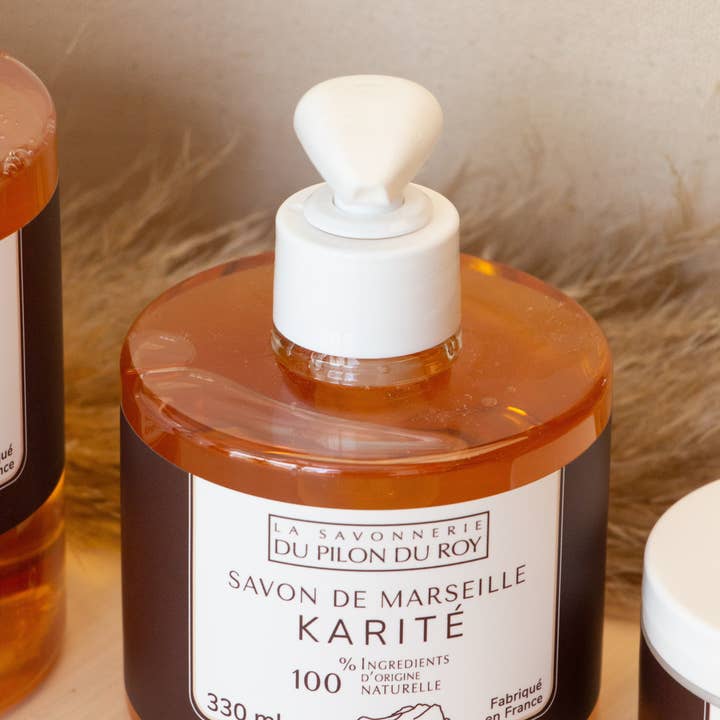 La Savonnerie du Pilon du Roy - Wholesale Body Wash/Shower Gel - Shea Butter Liquid Marseille Soap 330ml