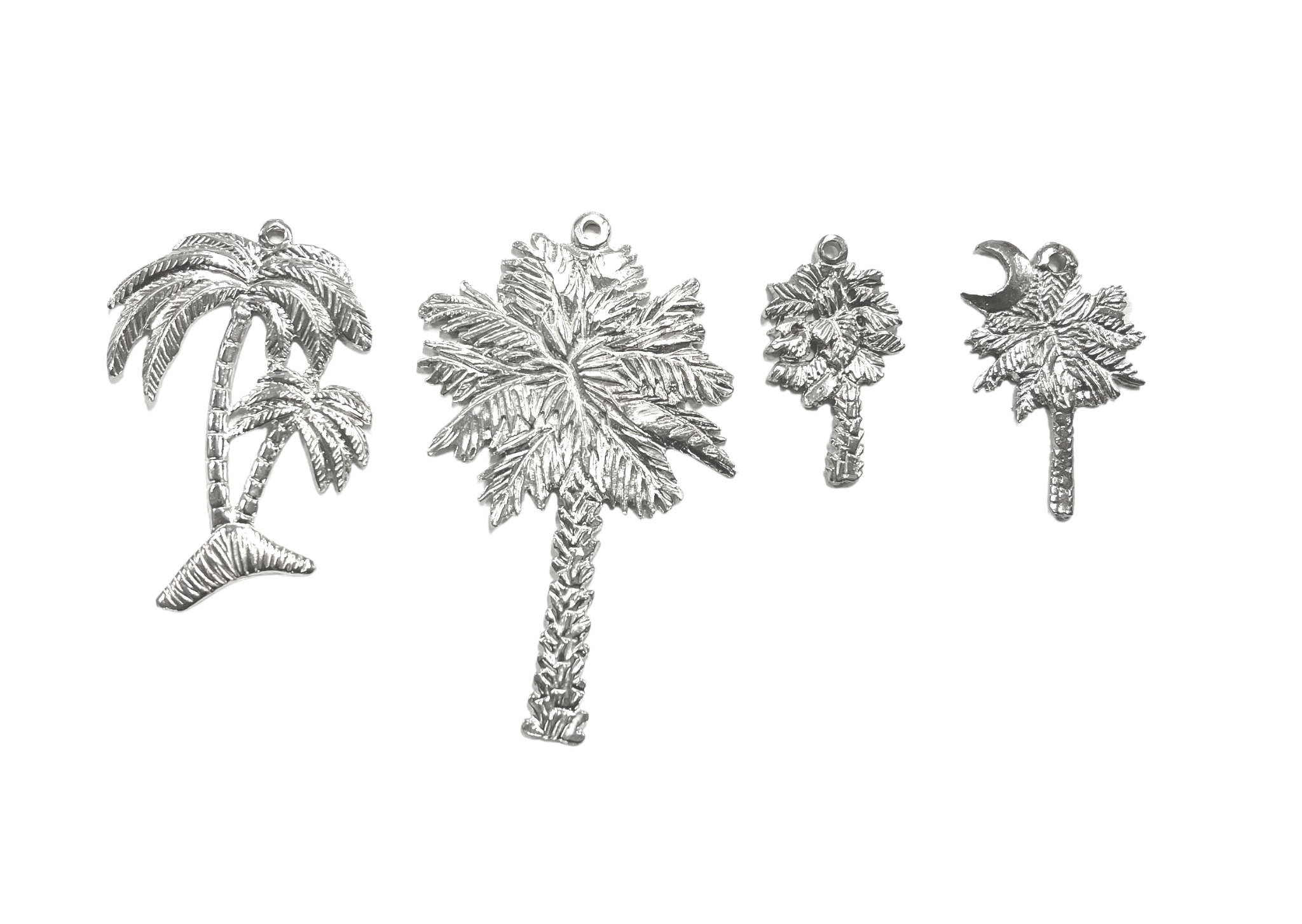 House of Morgan Pewter - Wholesale Pendant/Charm Necklace - Palm Tree Jewelry - Tropical Pendant Necklace2
