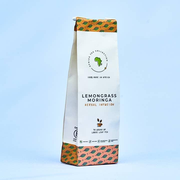 Loose Leaf Tea - Lemongrass Moringa for wholesale by Kazi Yetu
