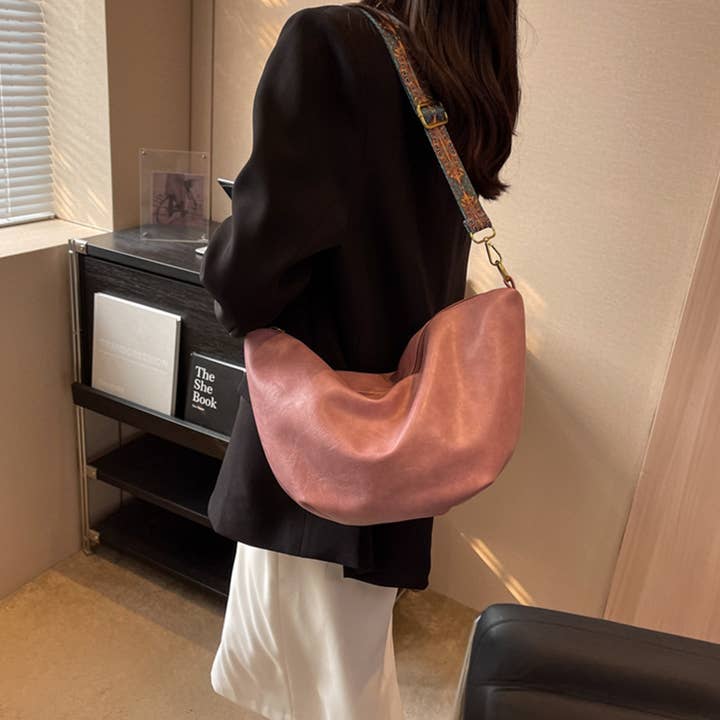 ACCITY - Wholesale Shoulder Bag - Women's - MINIMALIST HOBO BAG_CUAB01197