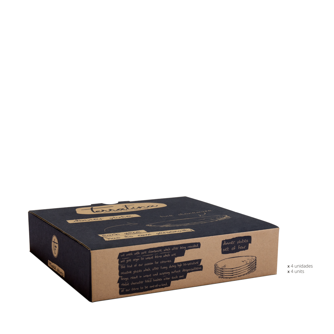 Machado GmbH - Wholesale Dinner Plate - Amazonia ceramic plate green | Portugal2