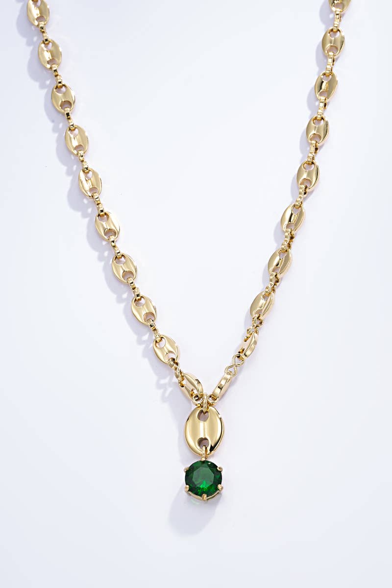 BYREN | ÉLINE L'ATELIER – wholesale Pendant/charm necklace – 224AQ55 stainless steel necklace0